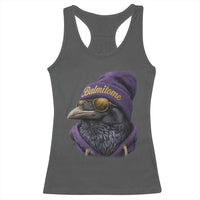 Baltimore Racerback Tank Top Vintage Maryland Edgar Allan Poe Raven Game Day - Wonder Print Shop