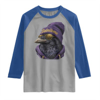 Baltimore Raglan Shirt Vintage Maryland Edgar Allan Poe Raven Game Day - Wonder Print Shop