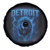 Retro Detroit Football Spare Tire Cover Love Lions Bootleg Vintage Rap Tee - Wonder Print Shop