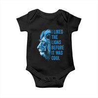 I Liked The Lions Before It Was Cool Baby Onesie Vintage Rap Tee - Wonder Print Shop