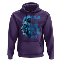 I Liked The Lions Before It Was Cool Hoodie Vintage Rap Tee - Wonder Print Shop