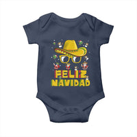 Mexico Christmas Baby Onesie Feliz Navidad Sombrero