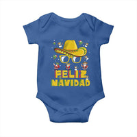 Mexico Christmas Baby Onesie Feliz Navidad Sombrero