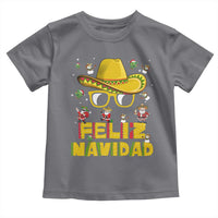 Mexico Christmas Toddler T Shirt Feliz Navidad Sombrero