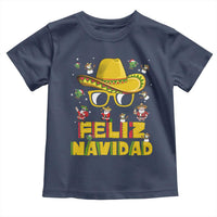 Mexico Christmas Toddler T Shirt Feliz Navidad Sombrero