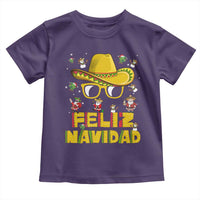 Mexico Christmas Toddler T Shirt Feliz Navidad Sombrero