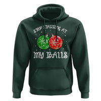 Funny Christmas Hoodie Stop Staring At My Balls Funny Dirty Christmas Adult Humor