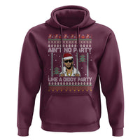 Funny Christmas Hoodie Ain't No Party Like a Diddy Party Ugly Christmas Sweater