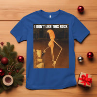Marcus The Worm Christmas T Shirt I Don't Like This Rock Funny Meme - Wonder Print Shop
