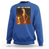 Marcus The Worm Christmas Sweatshirt I Don't Like This Rock Funny Meme - Wonder Print Shop