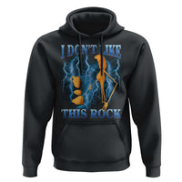 Funny Christmas Marcus The Worm Hoodie I Don't Like This Rock Brain Rot - Wonder Print Shop
