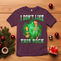 Funny Marcus The Worm T Shirt I Don't Like This Rock Brain Rot - Wonder Print Shop