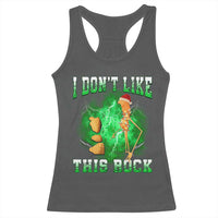 Funny Marcus The Worm Racerback Tank Top I Don't Like This Rock Brain Rot - Wonder Print Shop