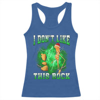 Funny Marcus The Worm Racerback Tank Top I Don't Like This Rock Brain Rot - Wonder Print Shop