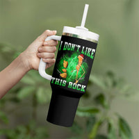 Funny Marcus The Worm Tumbler With Handle I Don't Like This Rock Brain Rot - Wonder Print Shop