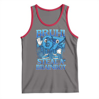 Bruh 6 7 Steal a Brainrot Tank Top 6-7 Funny Brainrot Meme Six Seven Bootleg - Wonder Print Shop