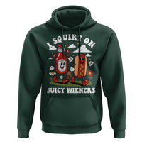 I Squirt On Juicy Wieners Hoodie Inappropriate Raunchy Humor - Wonder Print Shop