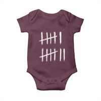 Funny Six Seven 67 Meme Baby Onesie Tally Marks 6 7 Numbers Gen Alpha Slang - Wonder Print Shop