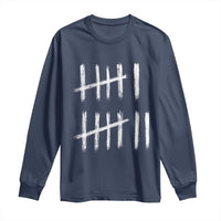 Funny Six Seven 67 Meme Long Sleeve Shirt Tally Marks 6 7 Numbers Gen Alpha Slang - Wonder Print Shop