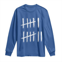 Funny Six Seven 67 Meme Long Sleeve Shirt Tally Marks 6 7 Numbers Gen Alpha Slang - Wonder Print Shop