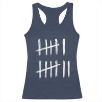 Funny Six Seven 67 Meme Racerback Tank Top Tally Marks 6 7 Numbers Gen Alpha Slang - Wonder Print Shop