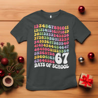 67 Days of School T Shirt Funny Six Seven Meme Teacher Student Gen Alpha Slang - Wonder Print Shop