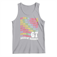67 Days of School Tank Top Funny Six Seven Meme Teacher Student Gen Alpha Slang - Wonder Print Shop