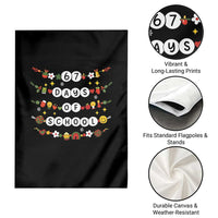 Christmas 67 Days of School Garden Flag Bracelets 6 7 Teacher Student Funny Six Seven Meme Slang - Wonder Print Shop