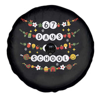 Christmas 67 Days of School Spare Tire Cover Bracelets 6 7 Teacher Student Funny Six Seven Meme Slang - Wonder Print Shop