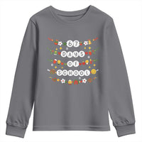 Christmas 67 Days of School Youth Sweatshirt Bracelets 6 7 Teacher Student Funny Six Seven Meme Slang - Wonder Print Shop