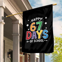 67 Days of School Garden Flag Funny Meme Teacher Student 67th Day - Wonder Print Shop