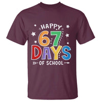67 Days of School T Shirt Funny Meme Teacher Student 67th Day - Wonder Print Shop