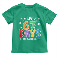 67 Days of School Toddler T Shirt Funny Meme Teacher Student 67th Day - Wonder Print Shop