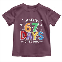 67 Days of School Toddler T Shirt Funny Meme Teacher Student 67th Day - Wonder Print Shop