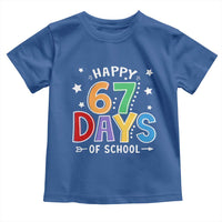 67 Days of School Toddler T Shirt Funny Meme Teacher Student 67th Day - Wonder Print Shop