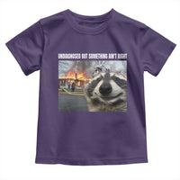 Raccoon Meme Toddler T Shirt Undiagnosed But Something Aint Right - Wonder Print Shop