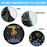 Tung Tung Tung Sahur I Survived 67 Days of School Spare Tire Cover Funny Six Seven 6 7 Meme Teacher Student - Wonder Print Shop