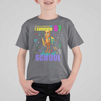 Tung Tung Tung Sahur I Survived 67 Days of School T Shirt For Kid Funny Six Seven 6 7 Meme Teacher Student - Wonder Print Shop