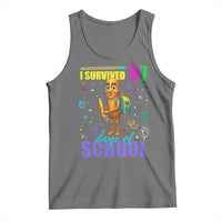 Tung Tung Tung Sahur I Survived 67 Days of School Tank Top Funny Six Seven 6 7 Meme Teacher Student - Wonder Print Shop