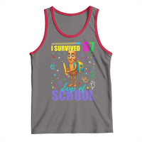 Tung Tung Tung Sahur I Survived 67 Days of School Tank Top Funny Six Seven 6 7 Meme Teacher Student - Wonder Print Shop