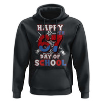 Happy 67th Day Of School Hoodie Boys Girls Spider 67 Days - Wonder Print Shop