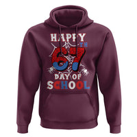 Happy 67th Day Of School Hoodie Boys Girls Spider 67 Days - Wonder Print Shop