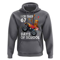 67 Days of School Monster Truck Hoodie 67th Day Boys Tung Tung Tung Sahur - Wonder Print Shop