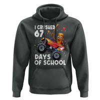 67 Days of School Monster Truck Hoodie 67th Day Boys Tung Tung Tung Sahur - Wonder Print Shop