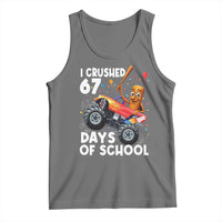 67 Days of School Monster Truck Tank Top 67th Day Boys Tung Tung Tung Sahur - Wonder Print Shop