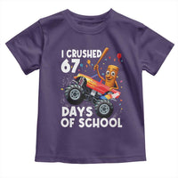 67 Days of School Monster Truck Toddler T Shirt 67th Day Boys Tung Tung Tung Sahur - Wonder Print Shop