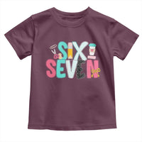 Funny Teacher Six Seven Toddler T Shirt 6 7 Meme - Wonder Print Shop