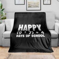 67 Days Of School Throw Blanket Do The Math 67 Meme Funny Six Seven Teacher - Wonder Print Shop