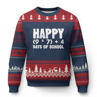 67 Days Of School Ugly Christmas Sweater Do The Math 67 Meme Funny Six Seven Teacher - Wonder Print Shop
