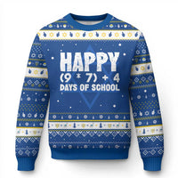 67 Days Of School Hanukkah Ugly Sweater Do The Math 67 Meme Funny Six Seven Teacher - Wonder Print Shop